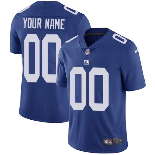 Toddlers New York Giants ACTIVE PLAYER Custom Blue Vapor Untouchable Limited Stitched Football Jersey